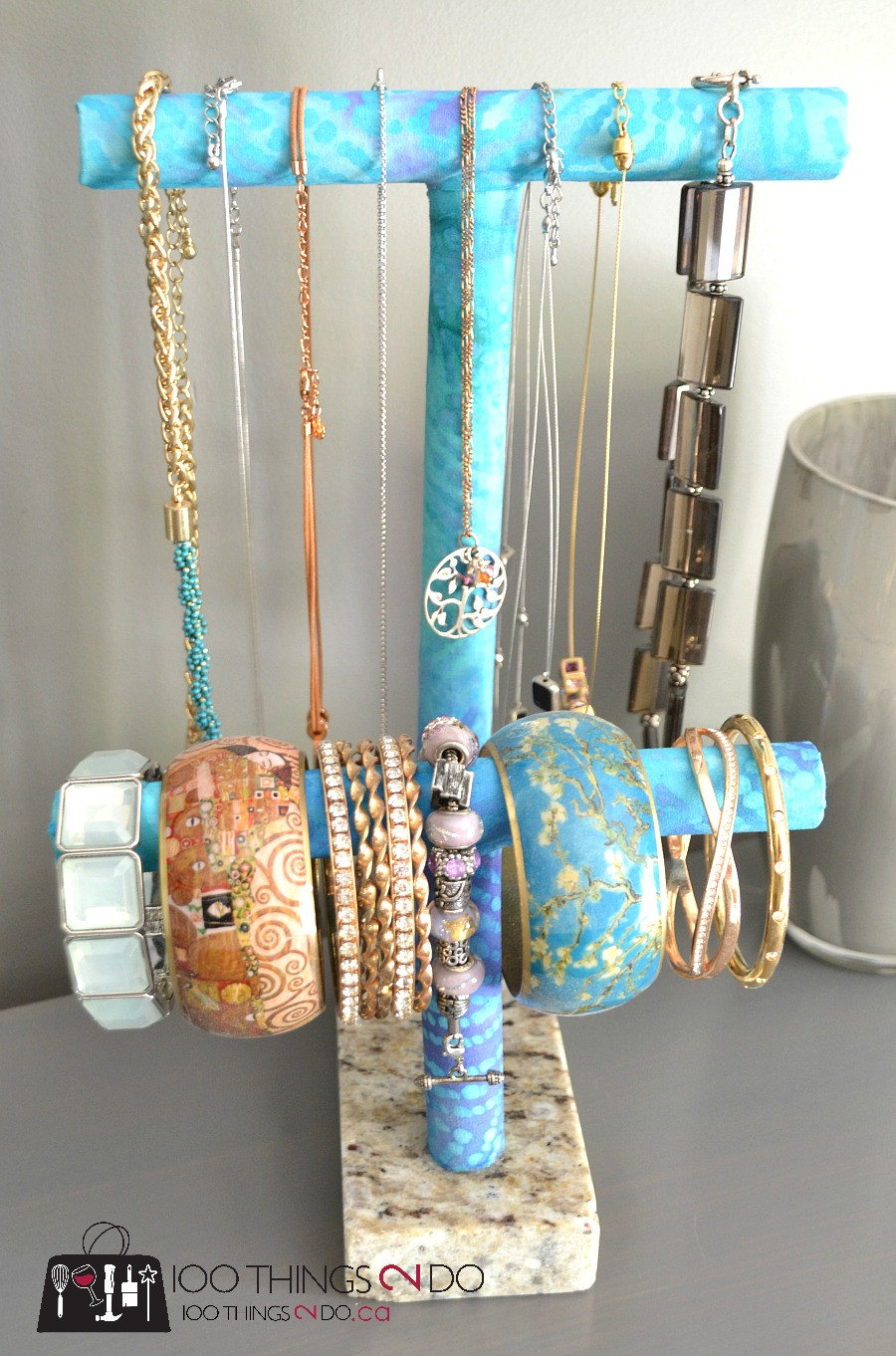 Best ideas about DIY Necklace Stand
. Save or Pin DIY Jewelry Holder PVC Pipe Project 100 Things 2 Do Now.