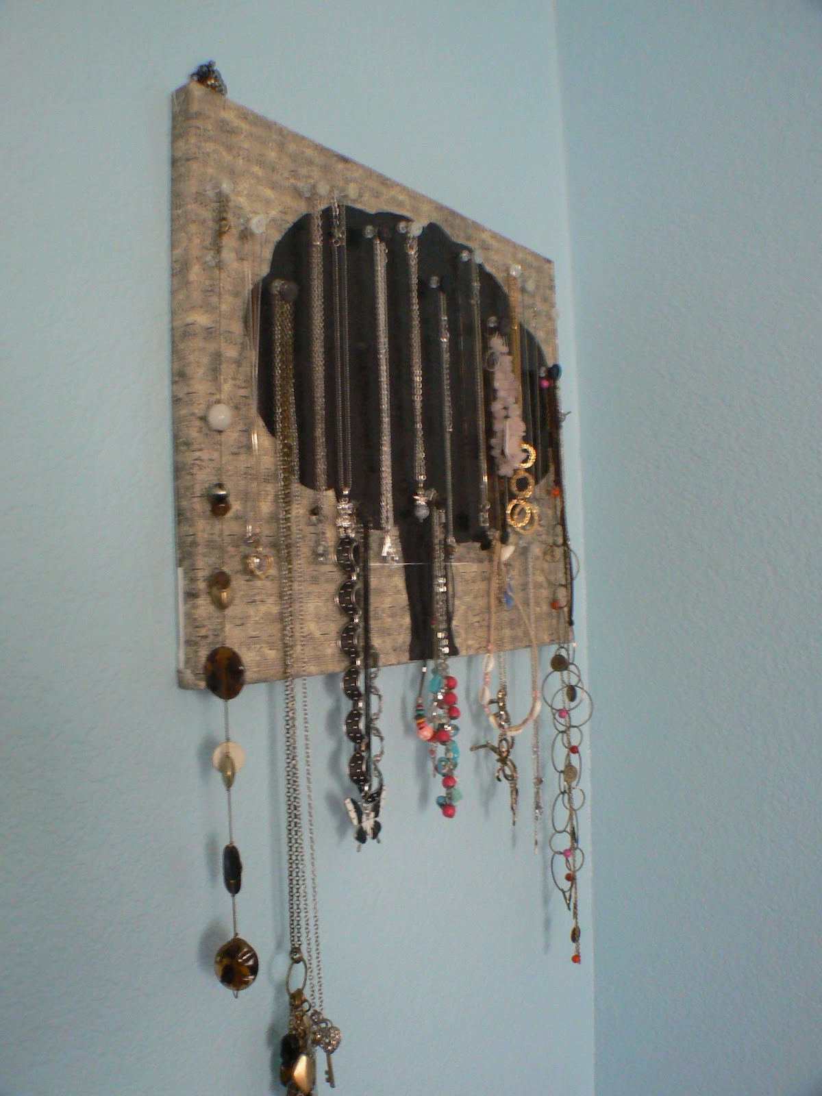 Best ideas about DIY Necklace Stand
. Save or Pin Totally Chic DIY Necklace Holder Now.