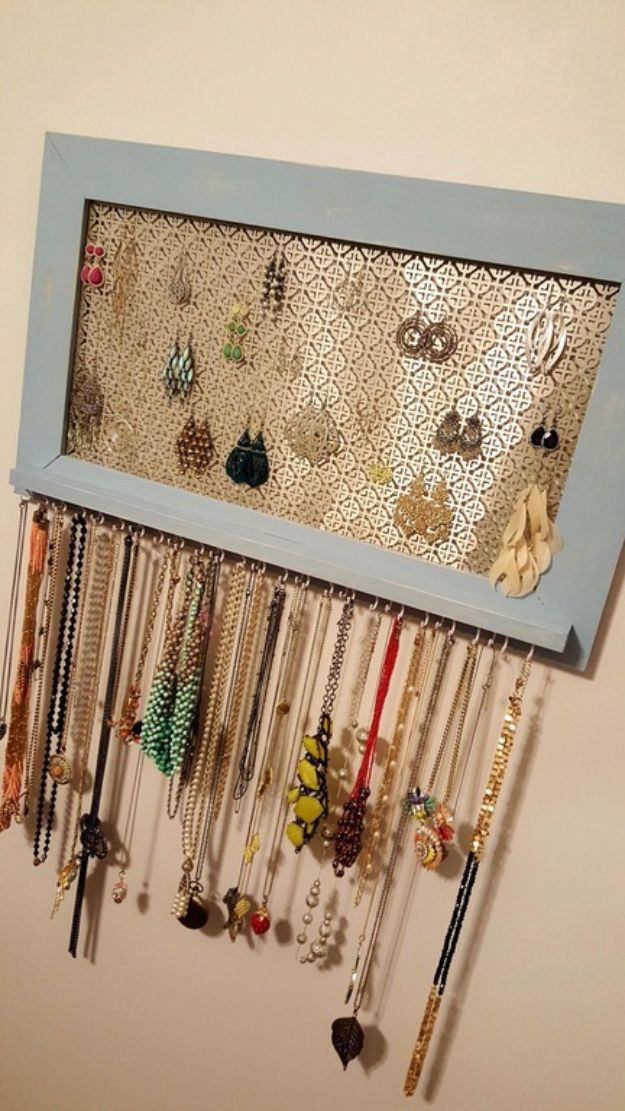 Best ideas about DIY Necklace Storage
. Save or Pin 32 Creative DIY Jewelry Boxes and Storage Ideas Now.