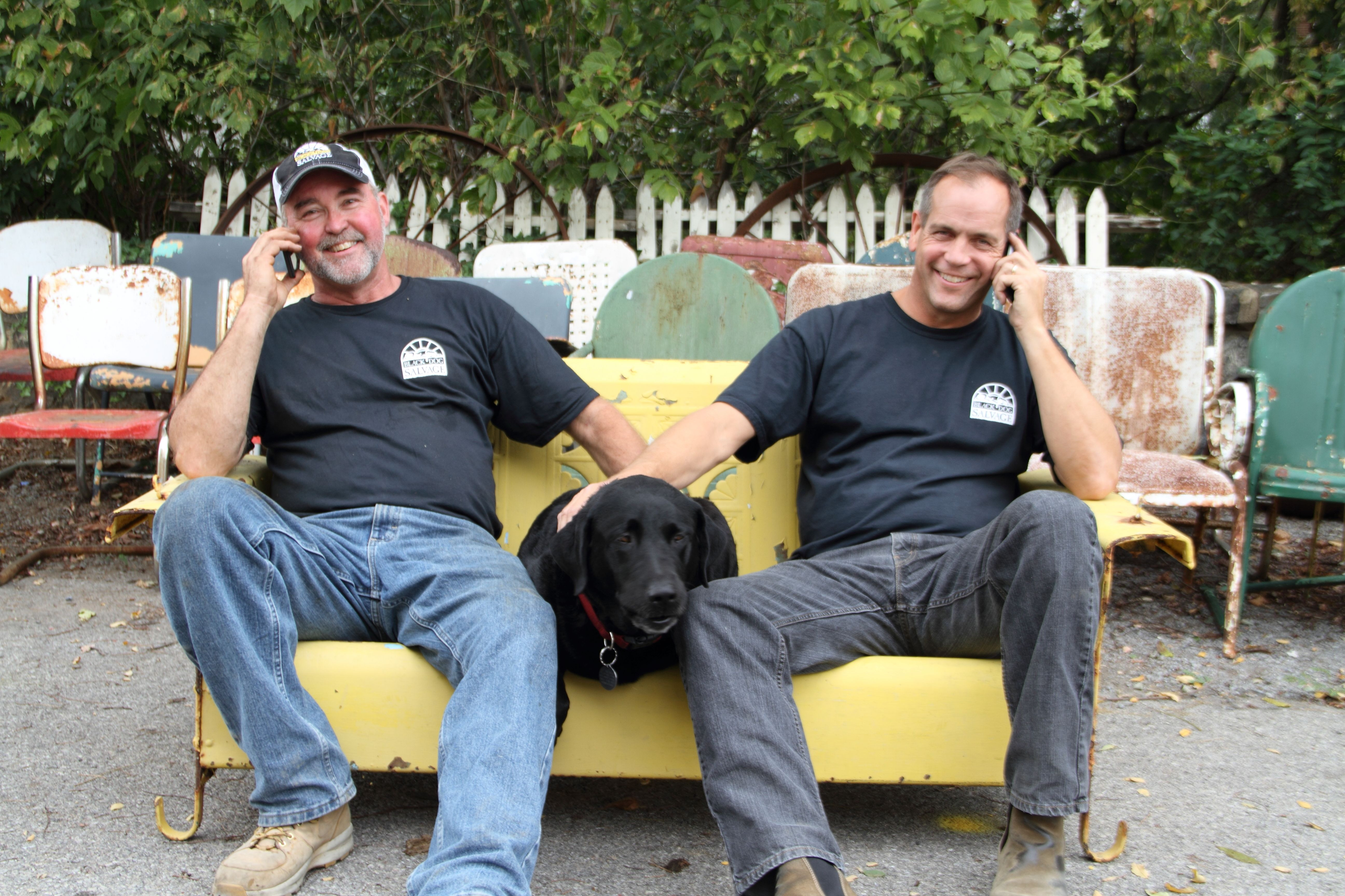 Best ideas about DIY Network Salvage Dogs
. Save or Pin Mike Whiteside left and Robert Kulp Co Owners of Black Now.