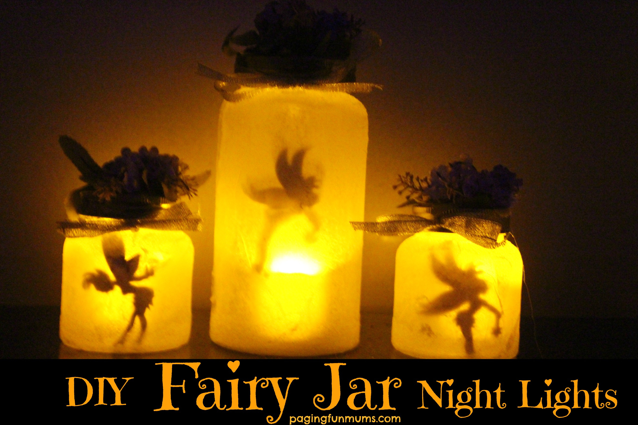 Best ideas about DIY Night Lights
. Save or Pin DIY Fairy Jar Night Lights Paging Fun Mums Now.