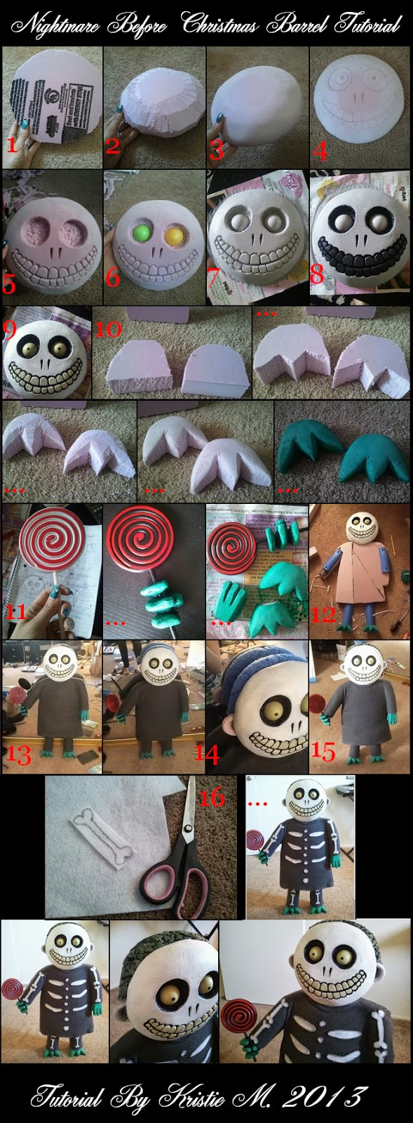 Best ideas about DIY Nightmare Before Christmas
. Save or Pin DIY Nightmare Before Christmas Halloween Props Nightmare Now.