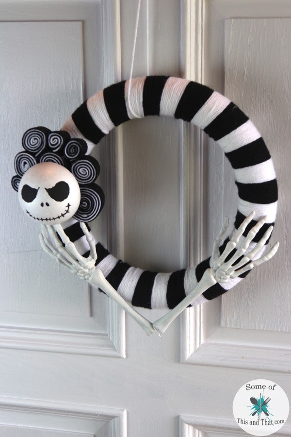 Best ideas about DIY Nightmare Before Christmas
. Save or Pin DIY Nightmare Before Christmas Wreath Some of This and That Now.