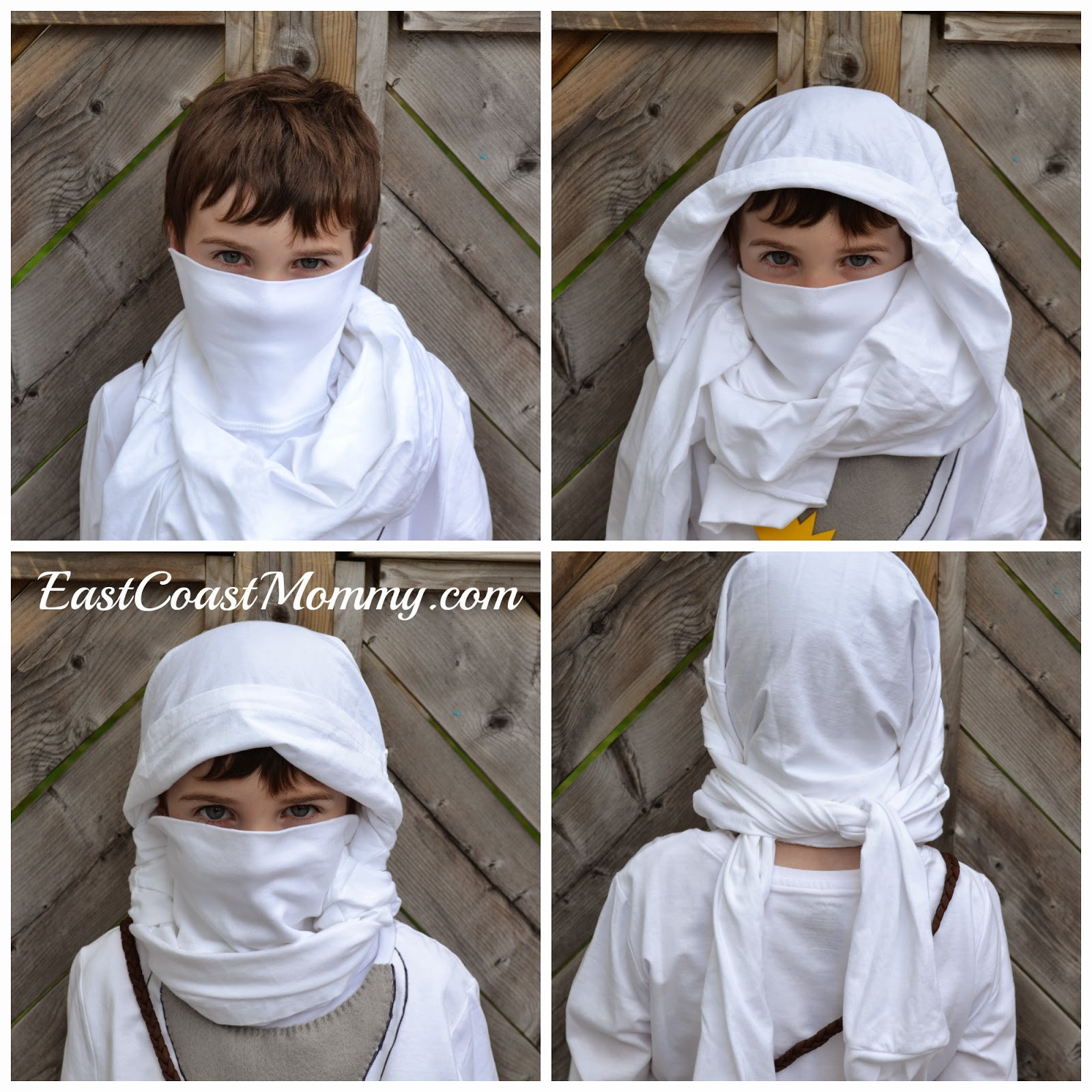 Best ideas about DIY Ninja Mask
. Save or Pin East Coast Mommy Easy Black Ninja Costume no sewing Now.
