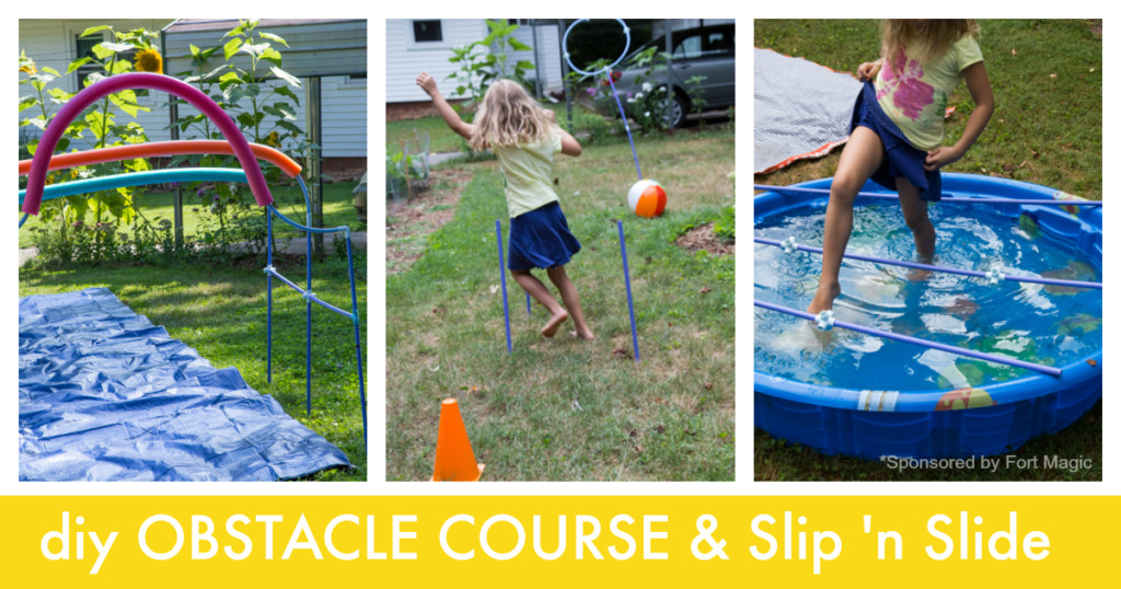 Best ideas about DIY Obstacle Course For Kids
. Save or Pin Make Your Own Obstacle Course for Kids and DIY Slip N Slide Now.