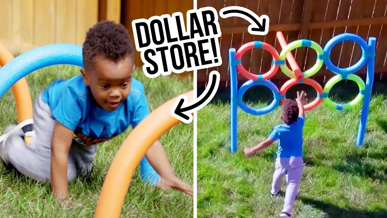 Best ideas about DIY Obstacle Course For Kids
. Save or Pin DIY Dollar Store Backyard Obstacle Course HGTV Handmade Now.