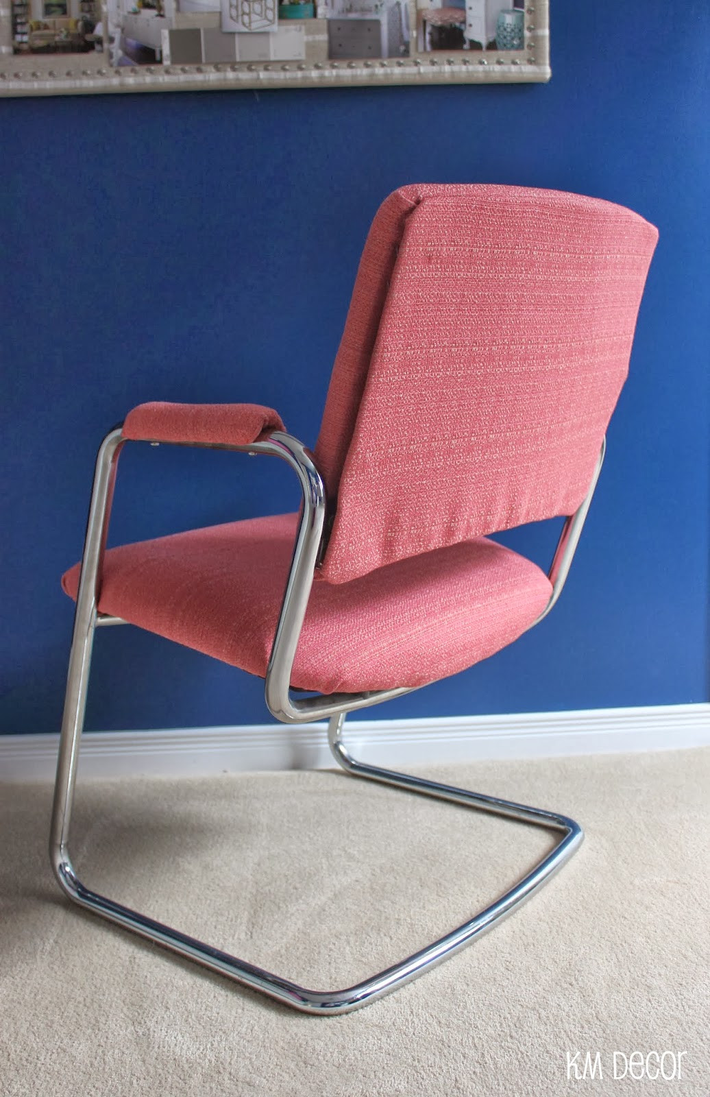 Best ideas about DIY Office Chair
. Save or Pin KM Decor DIY fice Chair Makeover Now.