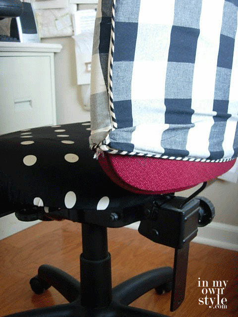 Best ideas about DIY Office Chair
. Save or Pin DIY fice Chair Makeover with Fabric In My Own Style Now.
