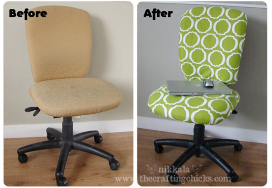 Best ideas about DIY Office Chair
. Save or Pin 5 Creative DIY fice Desk Décor Projects Now.