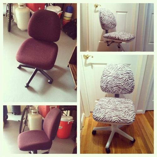 Best ideas about DIY Office Chairs
. Save or Pin DIY office chair makeover Now.