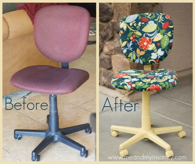 Best ideas about DIY Office Chairs
. Save or Pin Roundup fice Chair Makeovers Curbly Now.