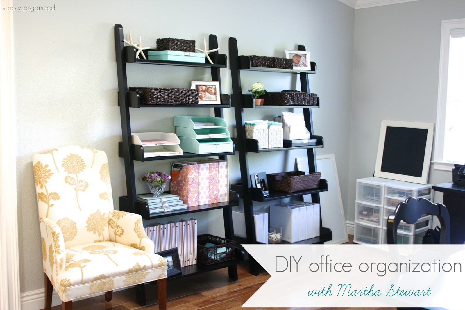 Best ideas about DIY Office Organization
. Save or Pin DIY office organization with Martha Stewart simply Now.