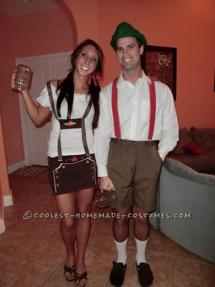 Best ideas about DIY Oktoberfest Costume
. Save or Pin Funny Homemade Couple Costume Stereotypical Germans Now.