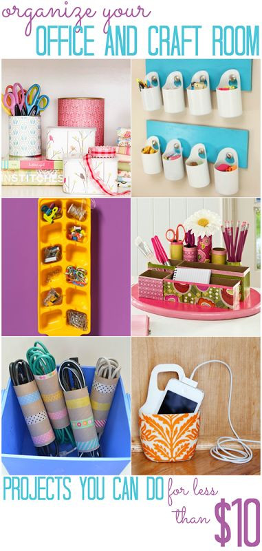 Best ideas about DIY Organization Crafts
. Save or Pin Craft space Organizations and fices on Pinterest Now.