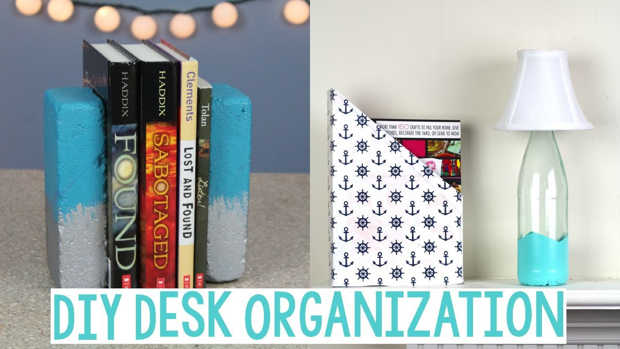 Best ideas about DIY Organization Crafts
. Save or Pin DIY DESK ORGANIZATION DORM DECOR Now.