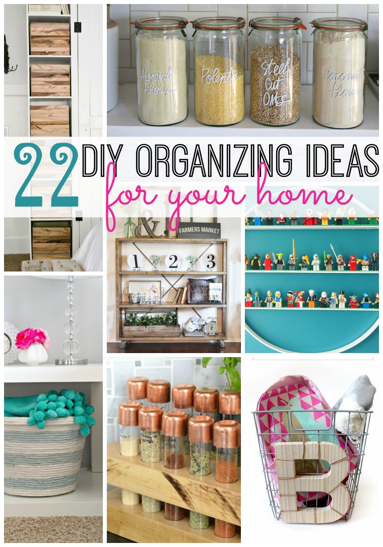 Best ideas about DIY Organization Ideas
. Save or Pin 22 DIY Organizing Ideas For Your Home Tatertots and Jello Now.