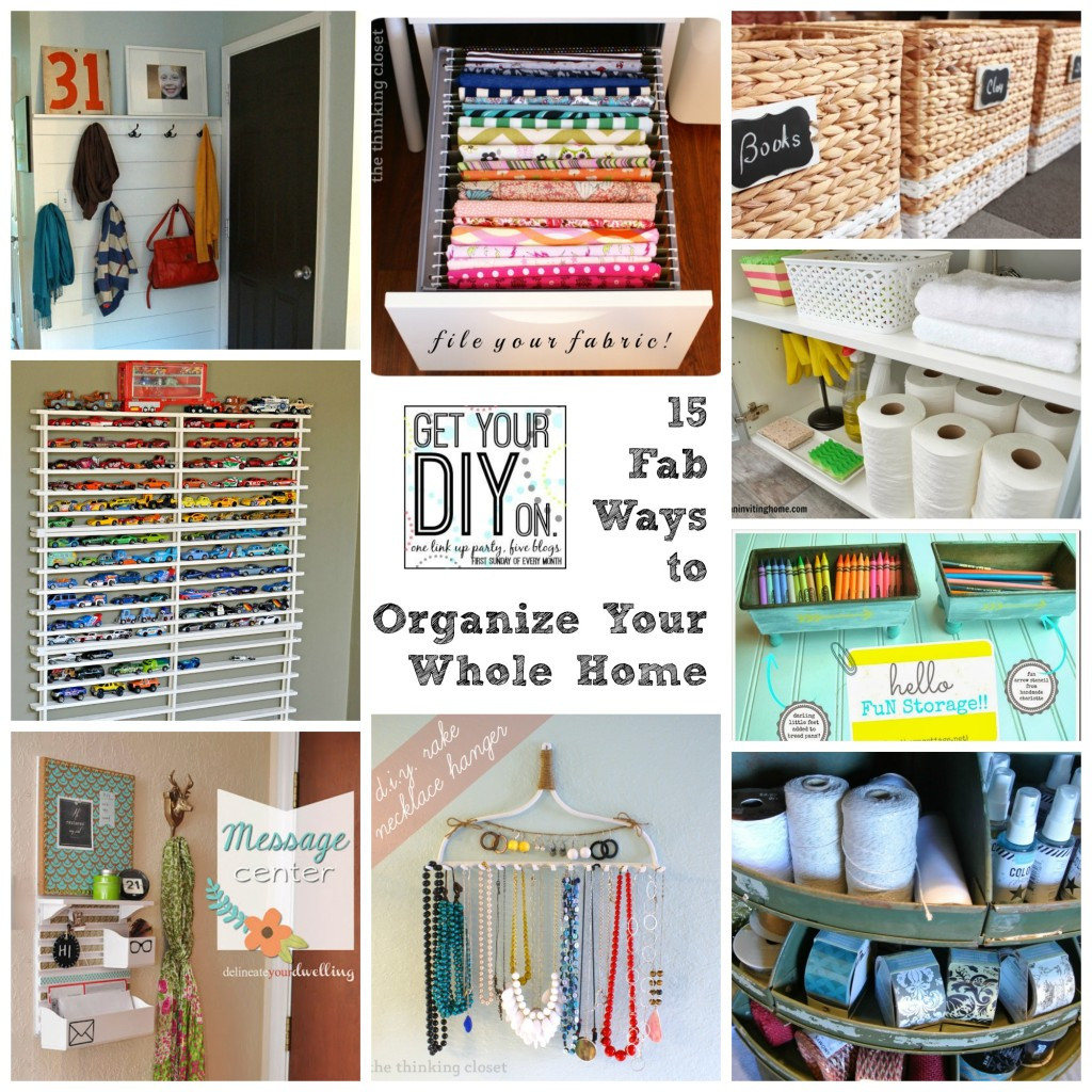 Best ideas about DIY Organizing Ideas
. Save or Pin 15 Fabulous Organizing Ideas for Your Whole House DIY Now.