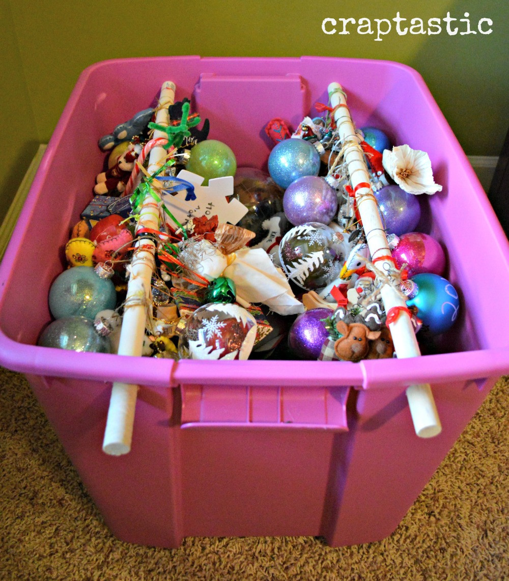 Best ideas about DIY Ornament Storage
. Save or Pin CRAPTASTIC Cheap and Easy DIY Christmas Ornament Storage Now.