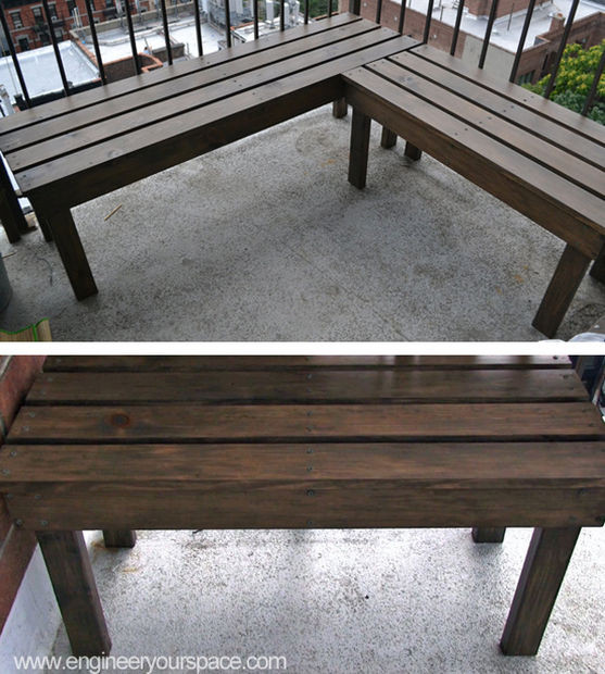 Best ideas about DIY Outdoor Bench
. Save or Pin DIY Outdoor Wood Bench 6 Steps with Now.