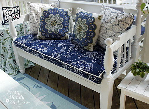 Best ideas about DIY Outdoor Bench Cushion
. Save or Pin Piped Bench Cushion Tutorial Now.