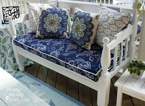 Best ideas about DIY Outdoor Bench Cushion
. Save or Pin Using Shower Curtains to Make Outdoor Water Proof Cushions Now.