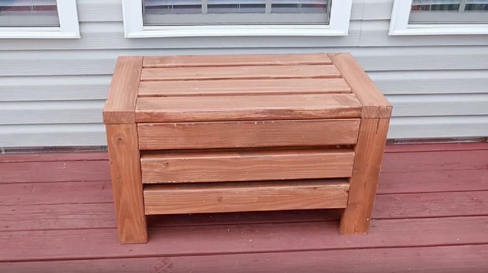 Best ideas about DIY Outdoor Bench Seat
. Save or Pin Outdoor Storage Bench Seat For The Yard Now.