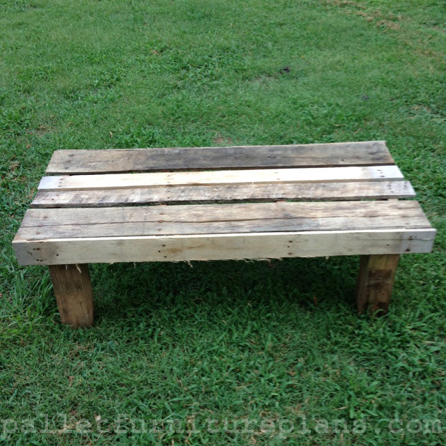 Best ideas about DIY Outdoor Bench
. Save or Pin 15 DIY Outdoor Pallet Bench Now.