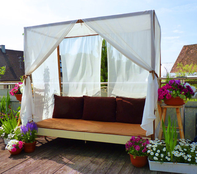 Best ideas about DIY Outdoor Canopy
. Save or Pin DIY Canopy Bed outdoor Now.