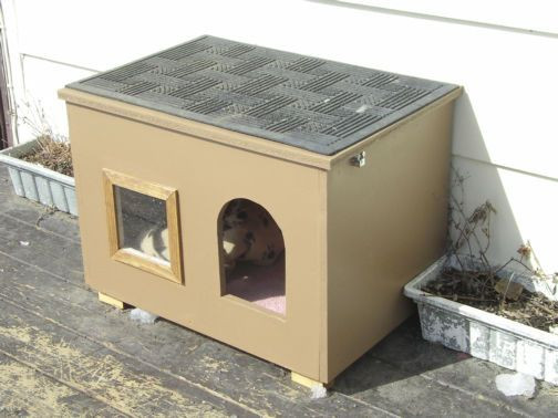 Best ideas about DIY Outdoor Cat House
. Save or Pin DIY cat house Random Stuff Now.