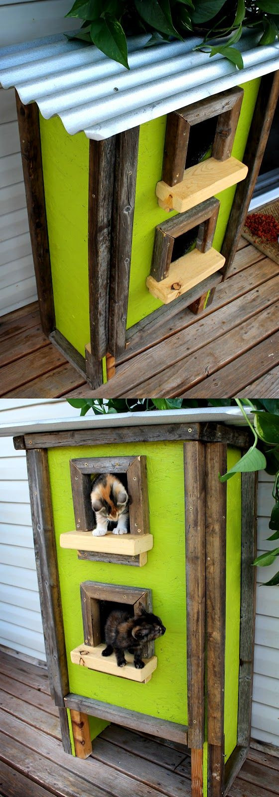 Best ideas about DIY Outdoor Cat House
. Save or Pin Best 25 Cat houses ideas on Pinterest Now.