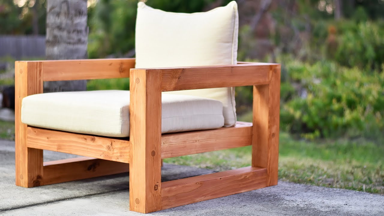 Best ideas about DIY Outdoor Chairs
. Save or Pin DIY Modern Outdoor Chair Now.