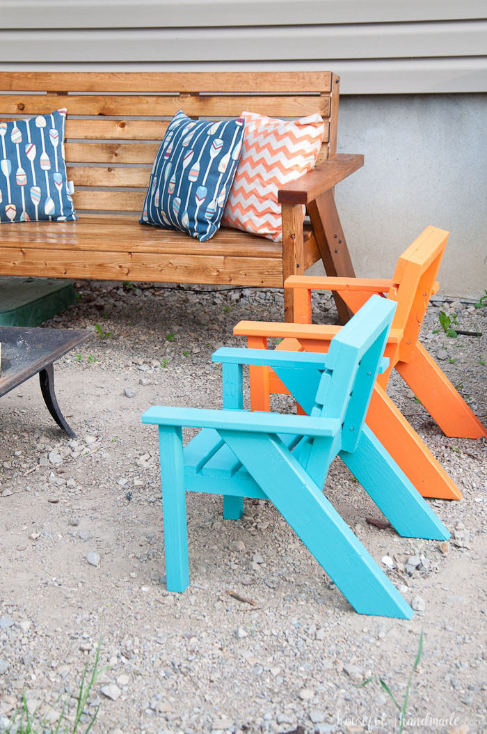 Best ideas about DIY Outdoor Chairs
. Save or Pin Easy DIY Kids Patio Chairs a Houseful of Handmade Now.
