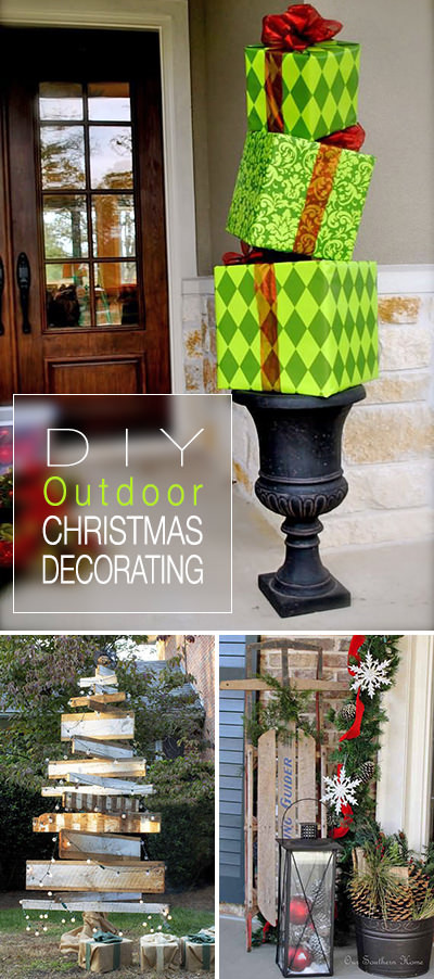 Best ideas about DIY Outdoor Christmas Decor
. Save or Pin DIY Outdoor Christmas Decorating Now.
