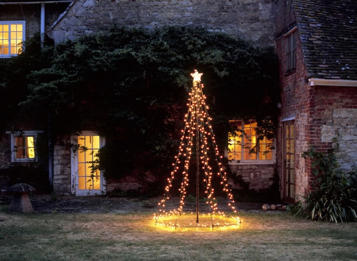 Best ideas about DIY Outdoor Christmas Tree Made Of Lights
. Save or Pin DIY Christmas Light Decoration Ideas Outdoor Christmas Now.