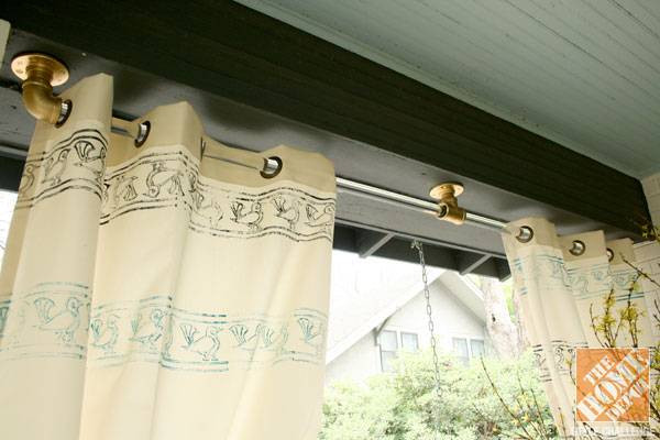 Best ideas about DIY Outdoor Curtain Rods
. Save or Pin Making Custom DIY Curtains for Your Porch or Patio Now.