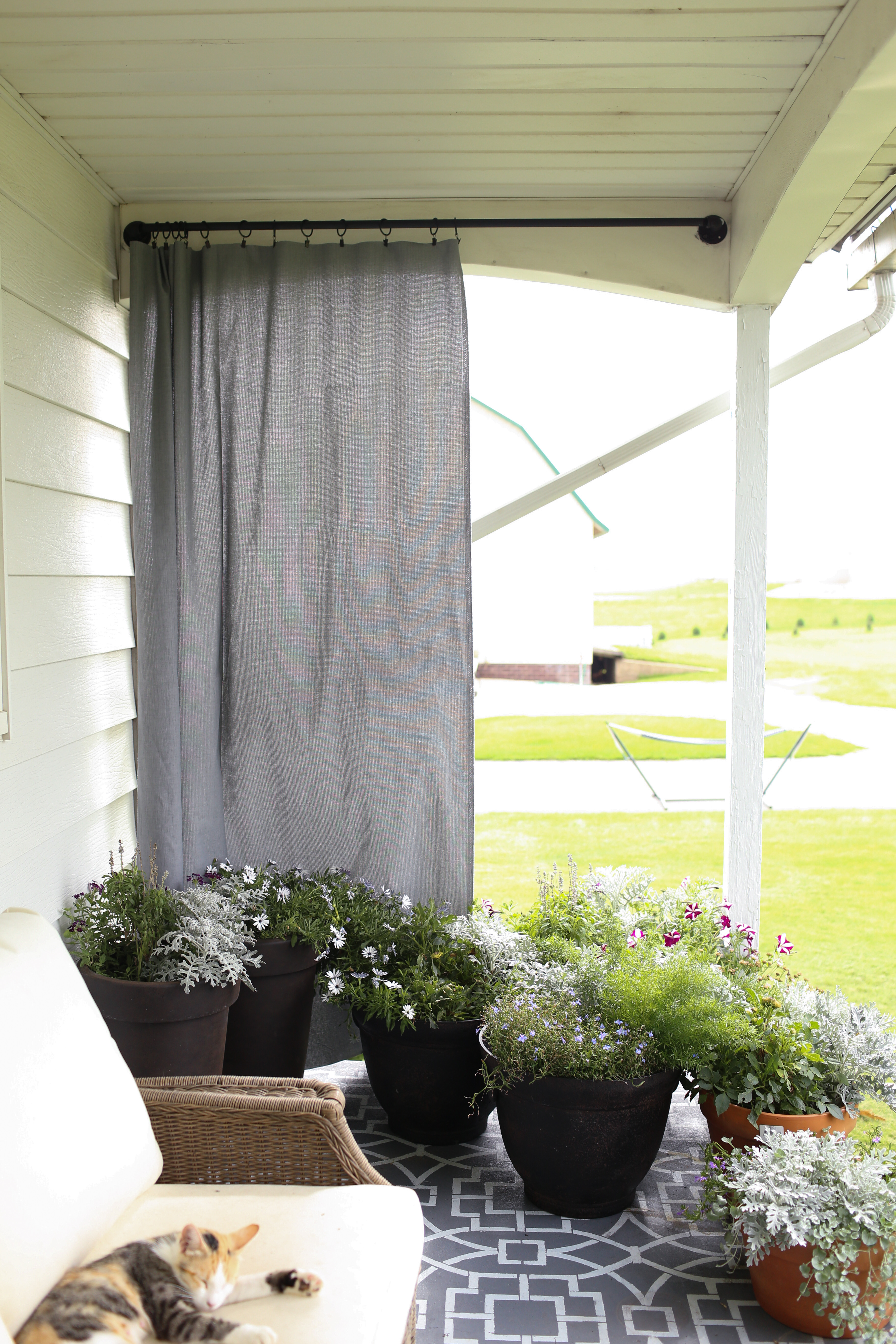 Best ideas about DIY Outdoor Curtain Rods
. Save or Pin DIY Outdoor Curtain Rod & Outdoor Curtains Now.
