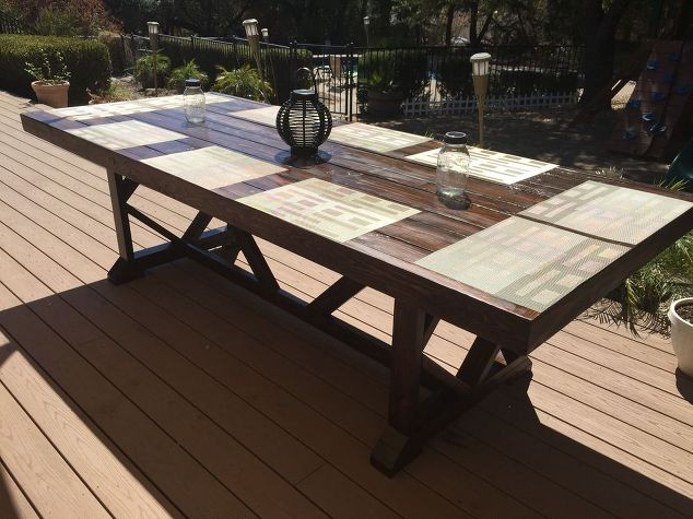 Best ideas about DIY Outdoor Dining Table
. Save or Pin DIY Outdoor Dining Table Seats 10 12 Now.