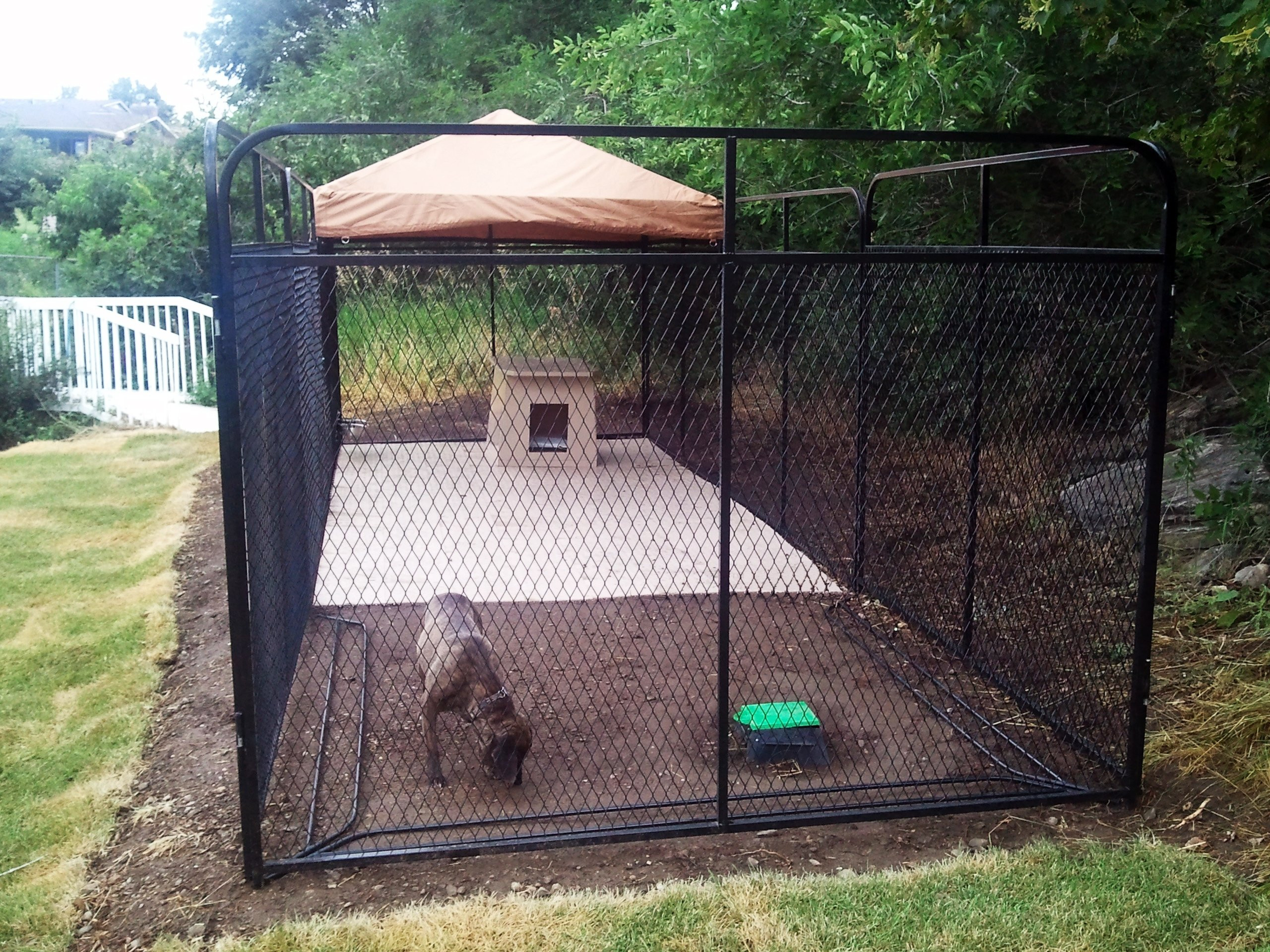 Best ideas about DIY Outdoor Dog Kennel
. Save or Pin Dog Fences For Outside Style — The Wooden Houses Now.