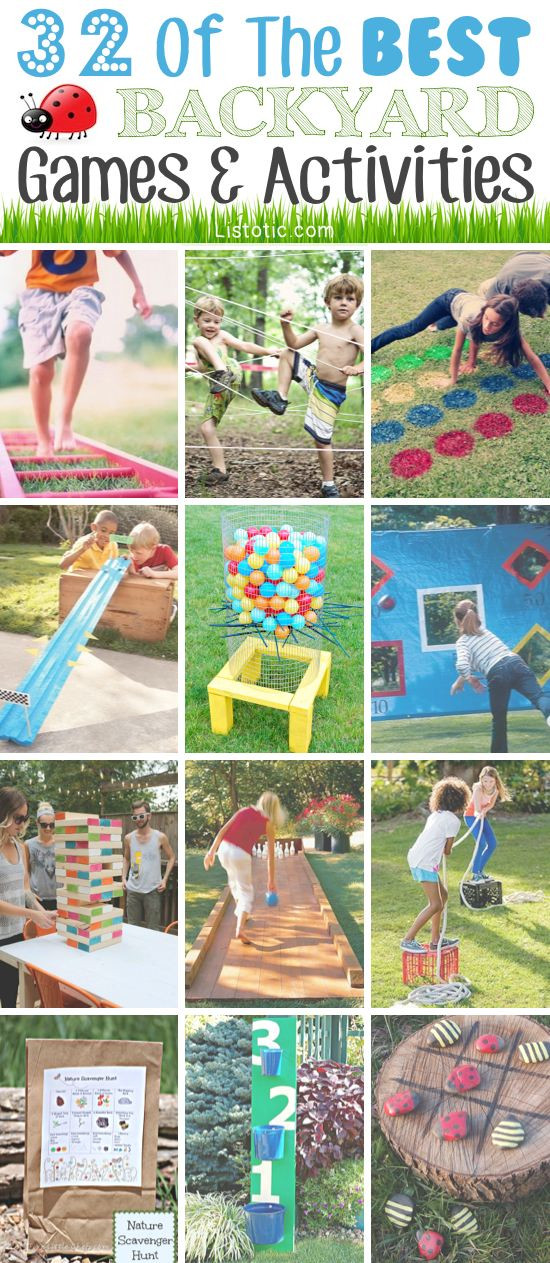 Best ideas about DIY Outdoor Games For Adults
. Save or Pin 32 Fun DIY Backyard Games To Play for kids & adults Now.