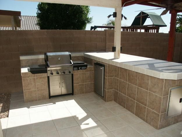 Best ideas about DIY Outdoor Grill Island
. Save or Pin diy outdoor kitchen tiled island Outdoor Now.