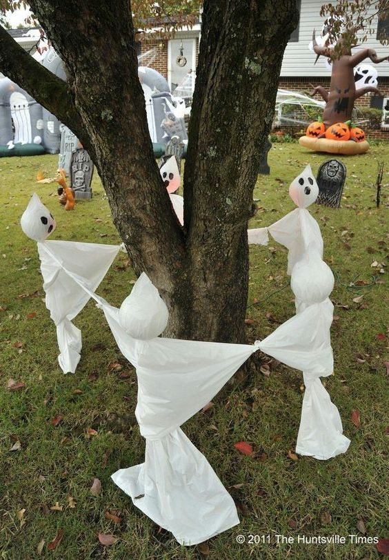 Best ideas about DIY Outdoor Halloween Decorations
. Save or Pin 20 Easy to Make Halloween Decorations Hative Now.