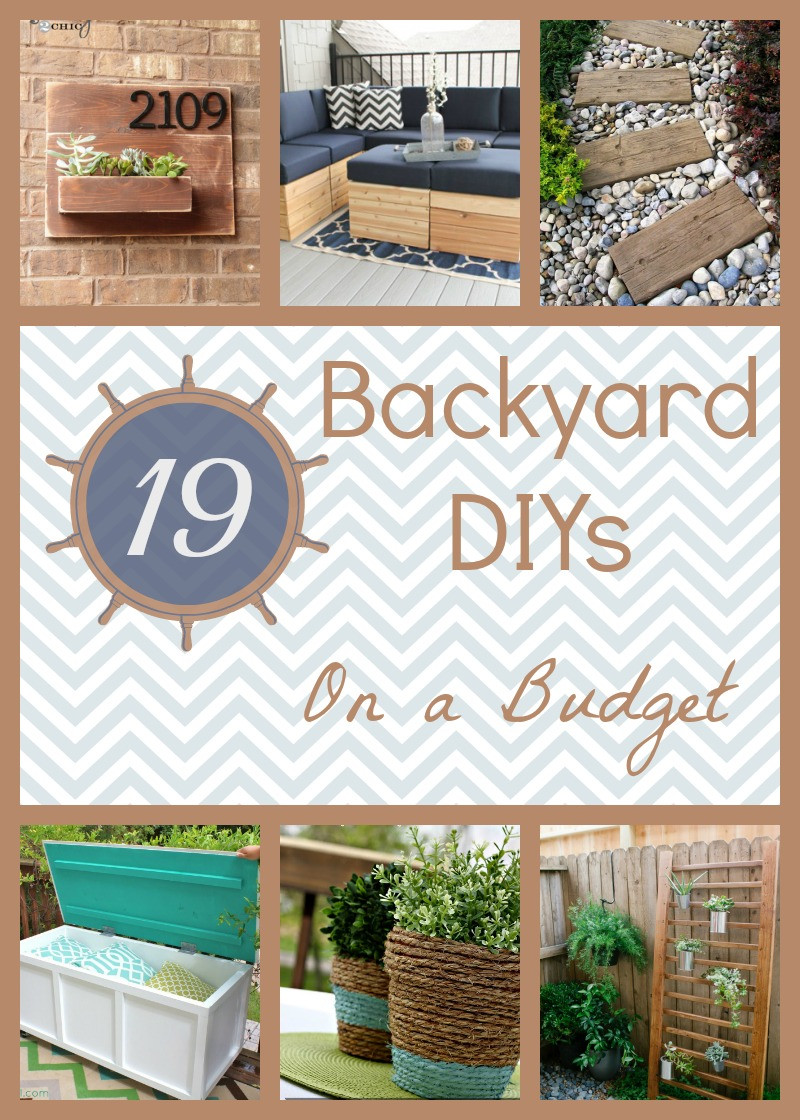 Best ideas about DIY Outdoor Ideas
. Save or Pin 19 Backyard DIY Spruce Ups on a Bud Now.
