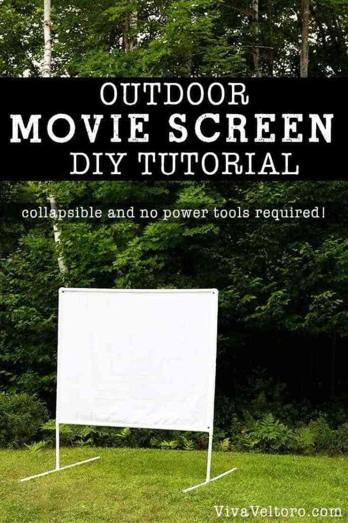 Best ideas about DIY Outdoor Movie Screen
. Save or Pin DIY Outdoor Movie Screen Tutorial Now.