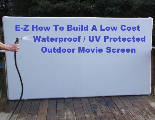 Best ideas about DIY Outdoor Movie Screen
. Save or Pin 50 Backyard Hacks Home Stories A to Z Now.