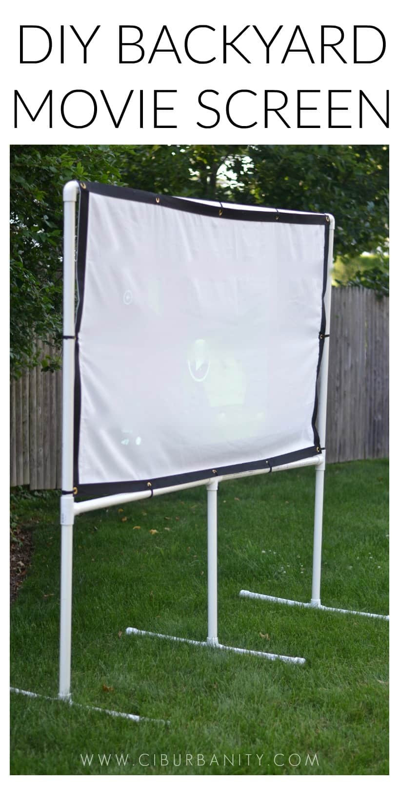 Best ideas about DIY Outdoor Movie Screen
. Save or Pin DIY Backyard Movie Screen At Charlotte s House Now.