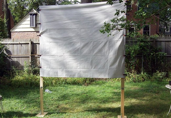 Best ideas about DIY Outdoor Movie Screen
. Save or Pin DIY Outdoor Movie Screen Weekend Projects Bob Vila Now.