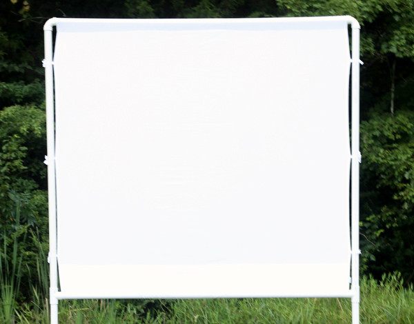 Best ideas about DIY Outdoor Movie Screen
. Save or Pin How to make an easy DIY outdoor movie screen Now.