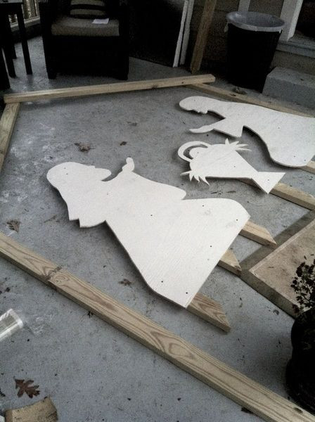 Best ideas about DIY Outdoor Nativity Scene
. Save or Pin Christmas Nativity Scene Stencils WoodWorking Projects Now.