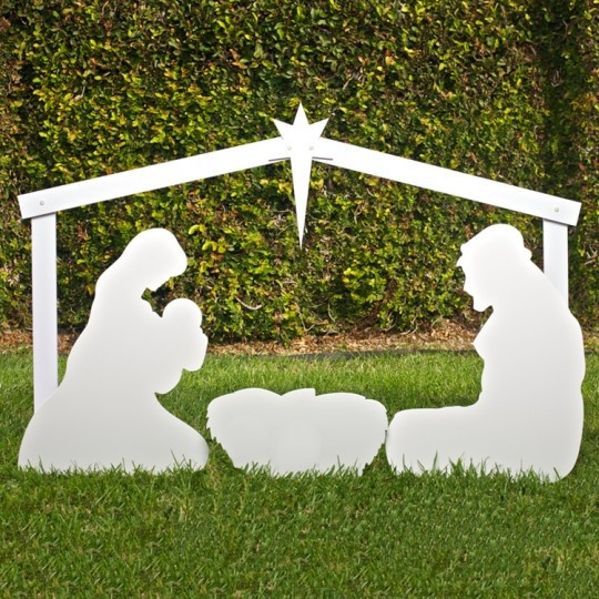 Best ideas about DIY Outdoor Nativity Scene
. Save or Pin The Holy Family Now.