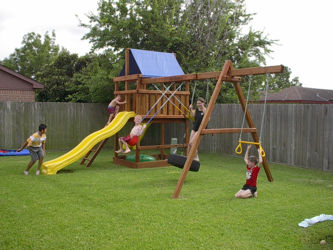 Best ideas about DIY Outdoor Playset
. Save or Pin 15 DIY Swing Set Build A Backyard Play Area For Your Kids Now.